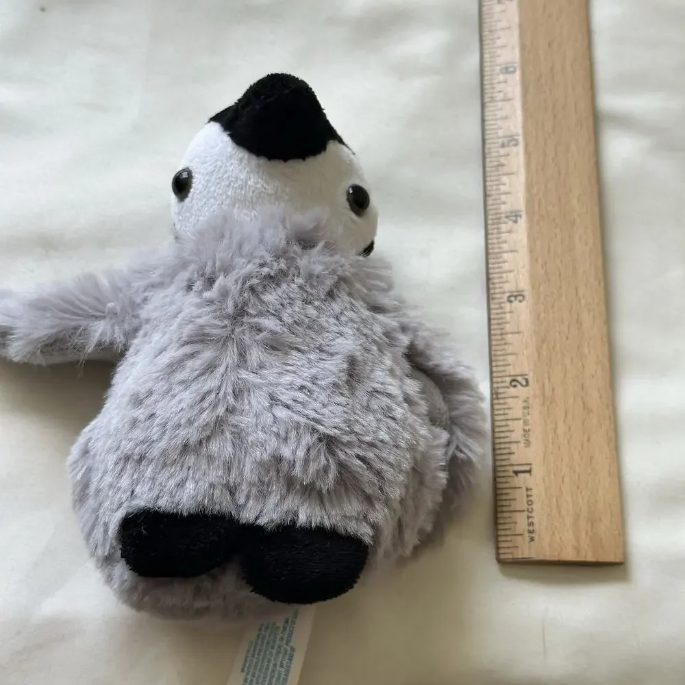 Vintage 2006 Wishpets Bebe Baby Penguin Shaggy Plush NWT Stuffed Animal 5”